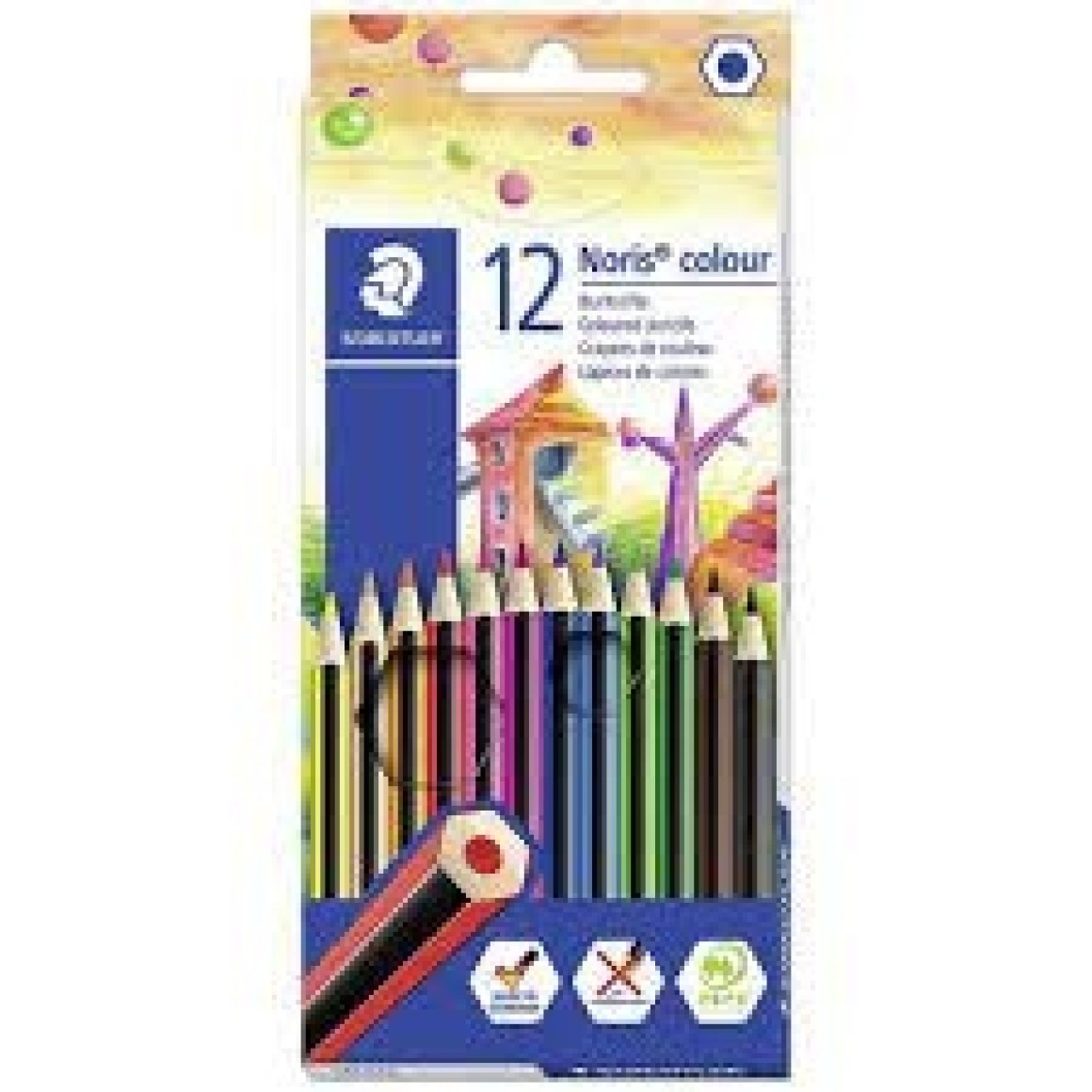 Caixa De 12 Lápis De Cor Noris Colour Staedtler