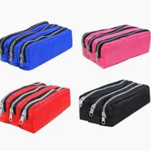 ESTOJO COM 3 DIVISOES DIVERSOS